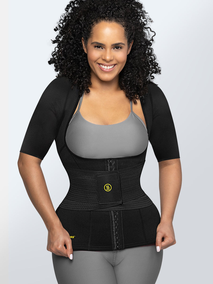 Hot Shapers Cami Hot Waist Trimmer with Slimming Sweat Gel (Black, XS),  Waist Trimmers -  Canada