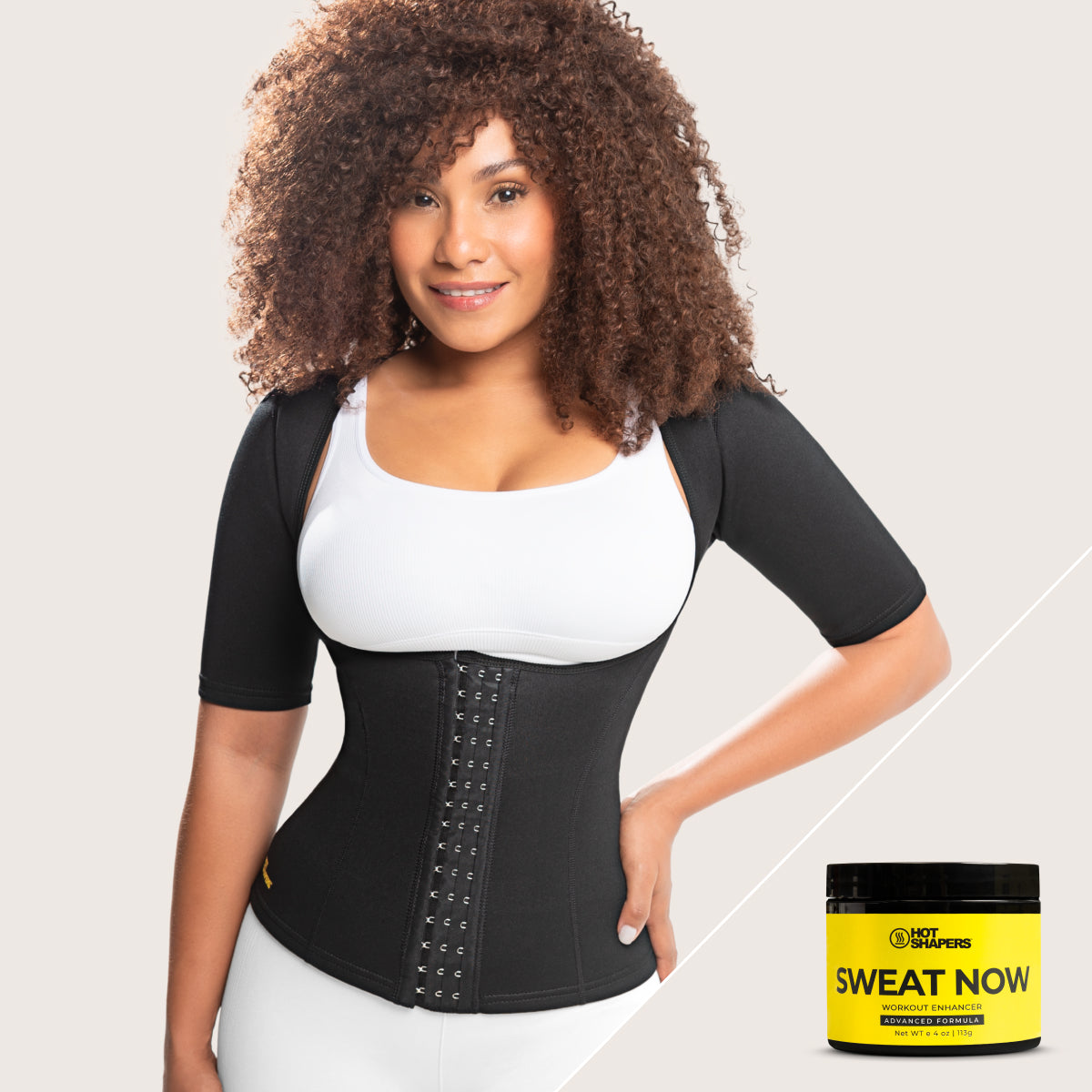 SLEEVED CAMI HOT WAIST CINCHER