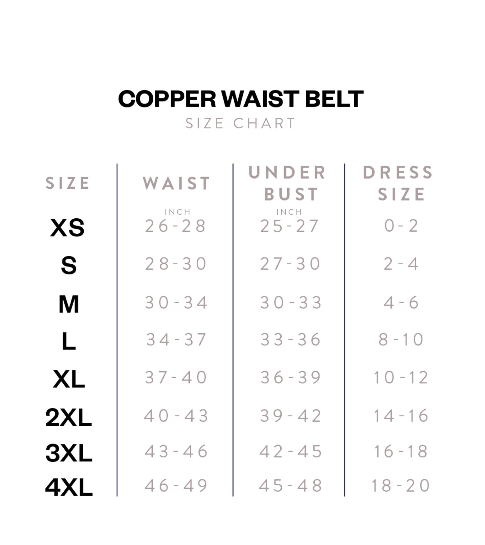Copper Slim Belt