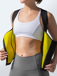 Women Body Shaper Cami Hot Waist Cincher with Waist Trainer Belt Sweat  Shirts Weight Loss Sauna Suits Neoprene Fitness Tank Tops - AliExpress