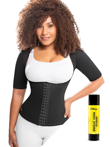 Sleeved Cami Hot Waist Cincher