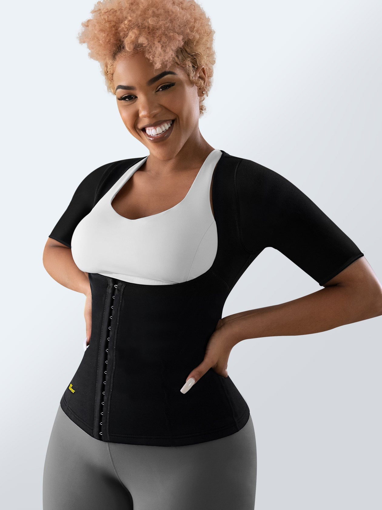 SLEEVED CAMI HOT WAIST CINCHER