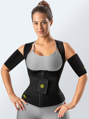  HOT SHAPERS Hot Belt for Women – Sweat Enhancing Neoprene  Stomach Shaper and Belly Fat Burner for a Slimmer & Trimmer Waist (Black,  L) : Sports & Outdoors
