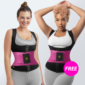 Hot Shapers Cami Hot Waist Trimmer with Slimming Sweat Gel (Black, XS),  Waist Trimmers -  Canada