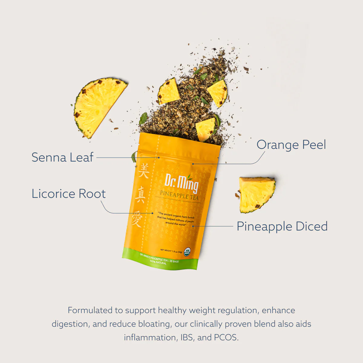 Cleanse & Slim Pineapple Tea