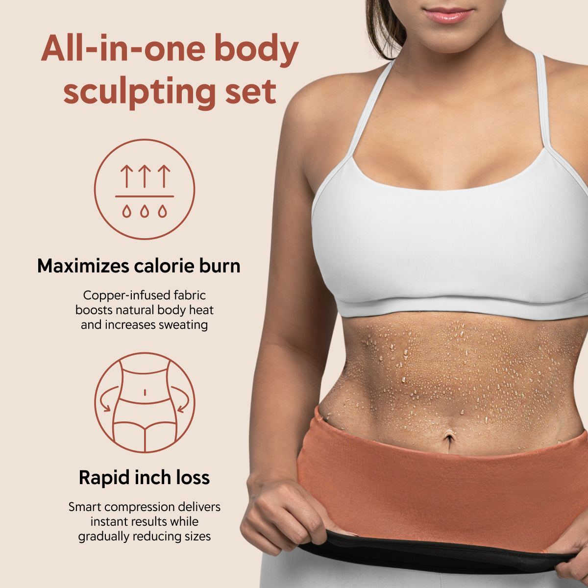 Copper Slim Bundle Belt