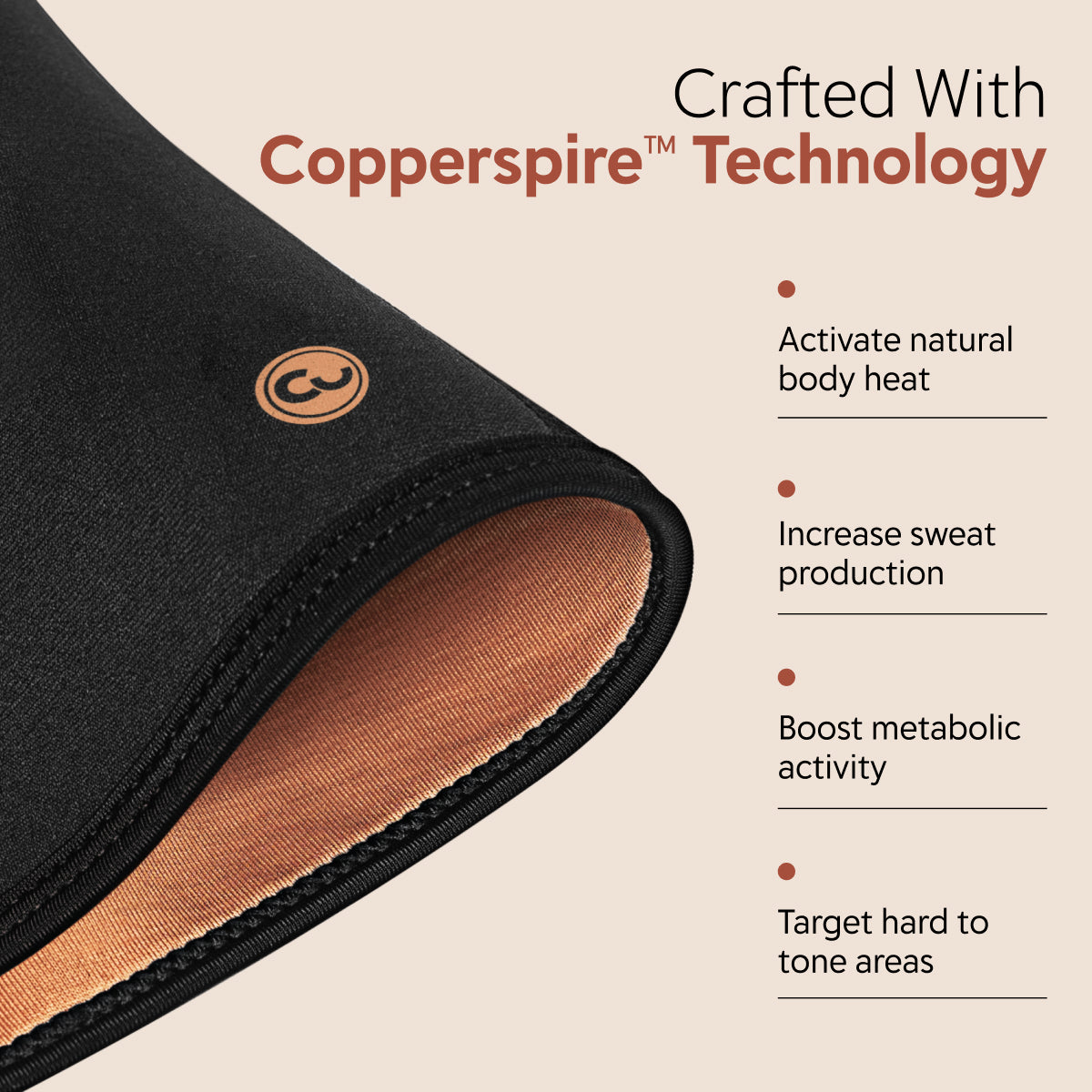 Copper Slim Bundle Belt