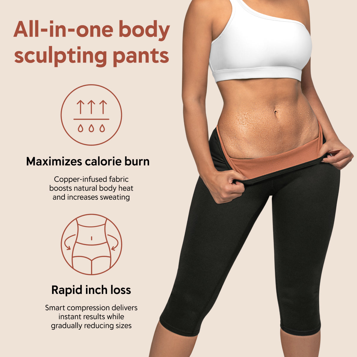 Copper Slim Bundle Belt