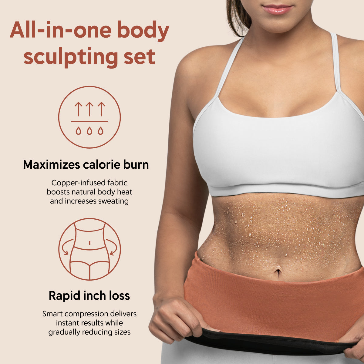 Copper Slim Bundle Belt